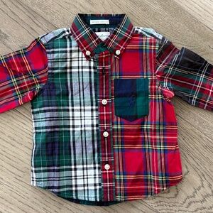 Baby Ralph Lauren Plaid Classic Button Down Shirt